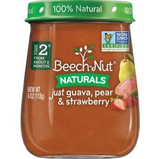 Food & Drinks Beech-Nut Naturals Baby Food Puree 6+ Months Guava Pear & Strawberry 10 Jars
