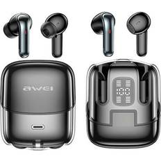 AWEI Hörlurar AWEI Bluetooth 5.3 T79 ENC TWS Stacja Dokująca Czarny/Black