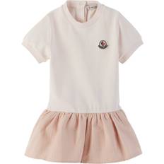 Moncler Dresses Moncler Enfant Baby Cotton Dress - Pink