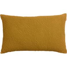 Textiles Vivaraise Coton Stonewashed 30 x 50 cm Coussin de Décoration Complet Bronze