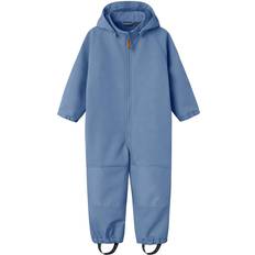 Drenge Softshell flyverdragter Børnetøj Name It Funktionsjakkesæt NMMAlfa08 - Safir