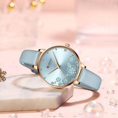 Curren Women Quartz Watch Female Fashion Analog Wrist Watch 3ATM Waterproof Ladies Watch