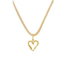 Maanesten Halsband Maanesten Misa Choker Dam Halsband Med Hänge - Gold