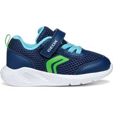 Geox Sprintye Low Top Sneakers - Navy/Light Green