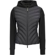 Moncler Moncler-Zip Up Maglioni - Black