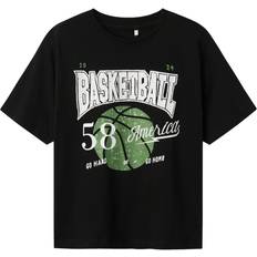 Svarta Skjortor Barnkläder Name It T-shirt NKMBENNIBO
