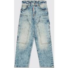 Cargo Denim Jeans Regular Fit - Blue