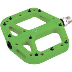 OXC Loam 20 Nylon Flat Pedals Green
