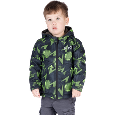 FXR Endurojakke Ride Reversible Junior - Lime Hazard/Grå