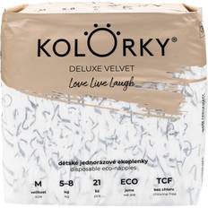 Deluxe Velvet Love Live Laugh ECO Engångsblöjor Storlek M