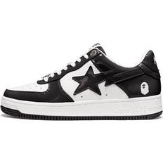 Bape Sta Low Black White