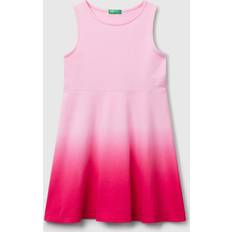 L Dresses United Colors of Benetton Dip-dye Dress - Fuchsia