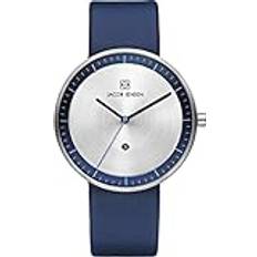 Jacob Jensen Armbandsur Jacob Jensen Unisex Analog Kvartsklocka Med Läderarmband 32272