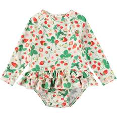 24-36M Badedragter Molo Narice Swimsuit Strawberry Field - Beige