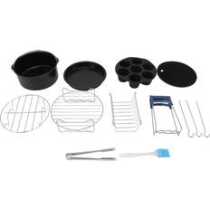 Goolrc Air Fryer Pans Set Stainless Steel 18cm 3L