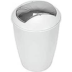 Spirella Atlanta Avfallshjälp HIPS Vit Kromhöjd 30 cm x Bredd 20 cm