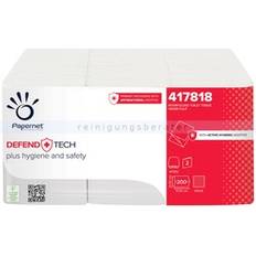 Papernet Toilettenpapier Einzelblatt Defend Tech 72 Pack 200 Blatt
