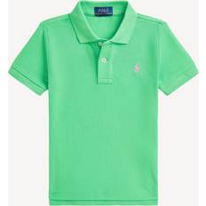 Gröna Pikétröjor Barnkläder Polo Ralph Lauren Iconic Mesh Shirt - Grön