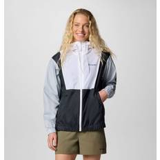 White - Women Rain Clothes Columbia Lily Basin II Jacket - White