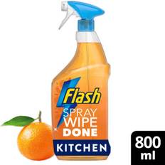 Flash Cleaning Agents Flash Spray Wipe Done Bright Mandarin 800ml