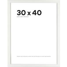 Scandinavian Fotoram 30x40 Slim Vit Ram