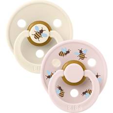 Bibs Studio Colour Bumblebee Latex Ivory Mix 2 pcs