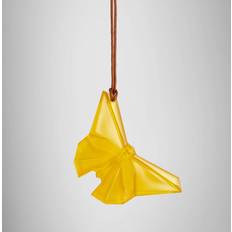 Decorative Items Waterford Origami Yellow Butterfly - Clear Christmas Tree Ornament