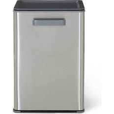 GoodHome Kora Anthracite Integrated Kitchen Pull-out Bin 13L