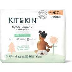 Kit & Kin Eco Nappies Size 3 32 Pack 6-10kg