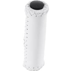 Leather Grips Ergonomie ohne Grenzen 2x Leather Bicycle Grips Handlebars Cover White