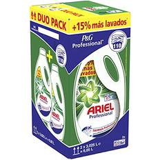 Ariel Pack de 2 Botellas de Detergente Líquido 2 x 55 Lavados