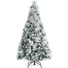 Costway Snow Flocked Artificial 6ft Christmas Tree