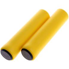 Yellow Grips Dechoicelife Bicycle Grips Super Light Silicone Non-Slip Shock