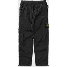 Stone Island Bukser Stone Island Black Regenerated Nylon Metal ECONYL Sweatpants - Black