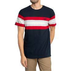 Superdry T-shirts Superdry Essential Stripe T-Shirt - Eclipse Chest Stripe