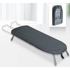 Iron steam holder Ironing Boards Gr8 Home Grey Foldable Table Top Ironing Board - Lightweight