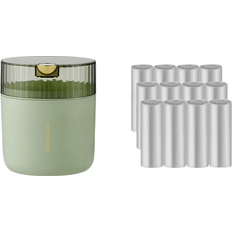 Cleaning Equipment & Cleaning Agents HOD Home Elosung Light Cedar Green Desktop Garbage Bin 14Cm X 15Cm 16Cm
