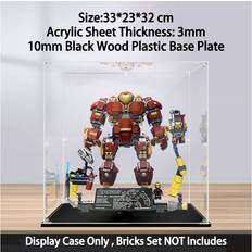 Play Set Accessories Elegant LEGO Super Heroes 76105 Acrylic Display Case