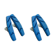 Torribaly Bike Brake Pads Set Silent Shoe Mountain Fixie Blue Bicycle Accessories