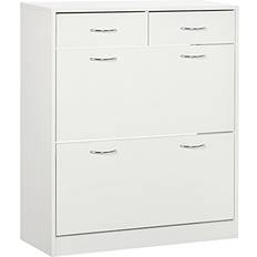 Homcom Armario Zapatero Estrecho 80 x 30 x 91,5 cm Organizador de zapatos