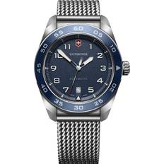 Victorinox Swiss Army Automatic Blue Dial Stainless Steel Strap Men's Watch 242045