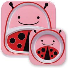 Skip Hop Plates & Bowls Skip Hop Animal Plate Bowl Set Ladybug with FDSH252210
