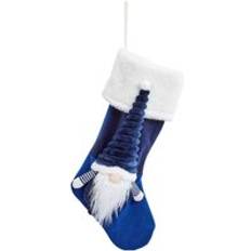 Three Kings Gonk Blue Multi Stocking