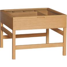 Småborde på tilbud Hübsch Glitz Sidebord Natur 60 x 60 x 45 cm Småbord
