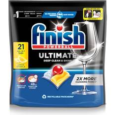 Finish Ultimate All in One Dishwasher Tablets 21