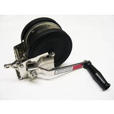 Winches Securefix Direct Stainless Steel Hand Winch with Cover 1600LB 720KG