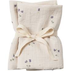 Viola Muslin Filt Liten 2 Delar 60 x 60 cm Blå