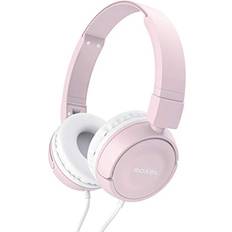 Roxel RX110 Pink Ergonomic Lightweight On Ear Wired Foldable Headphones