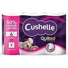 Cushelle Quilted Toilet Roll 3 Ply 6 Rolls of 236 Sheets
