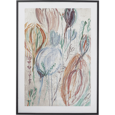 Sort Billeder Bloomingville Francine Illustration Med Ramme 52x72 cm Sort Billede